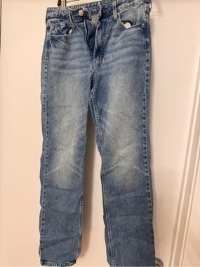 H&M Light Blue Women's Straight-Leg Jeans